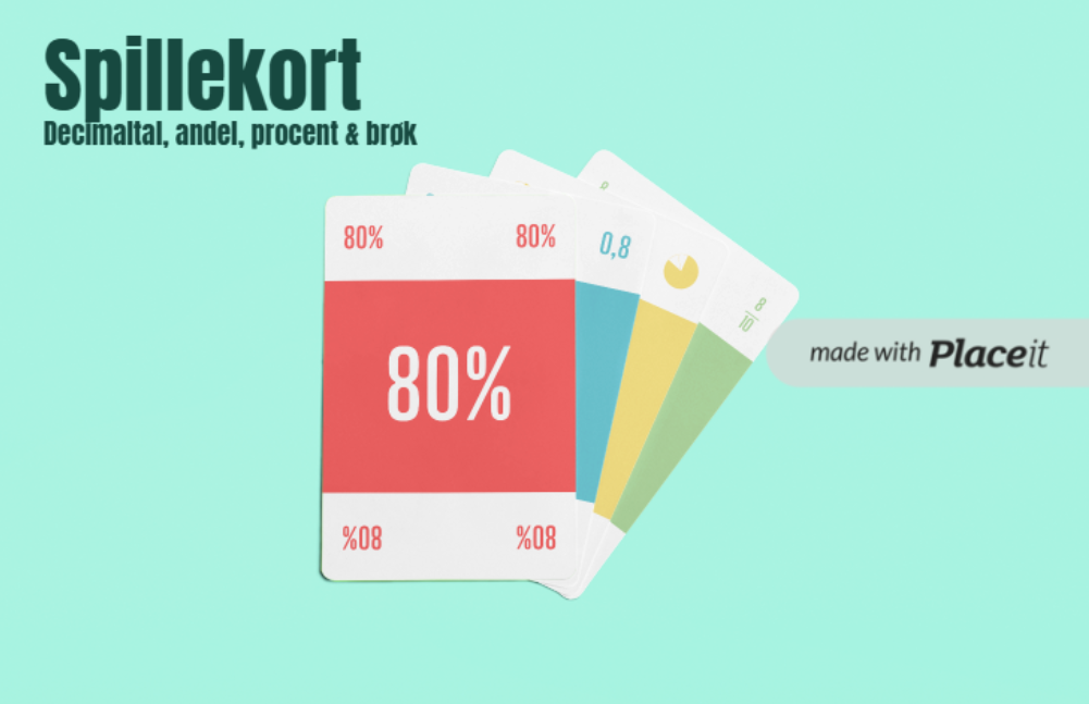 Spillekort Matematik